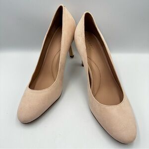 Cole Haan Grand Series Gabbie Pump Peach Whip Womens 10B Suede Cushion W26071